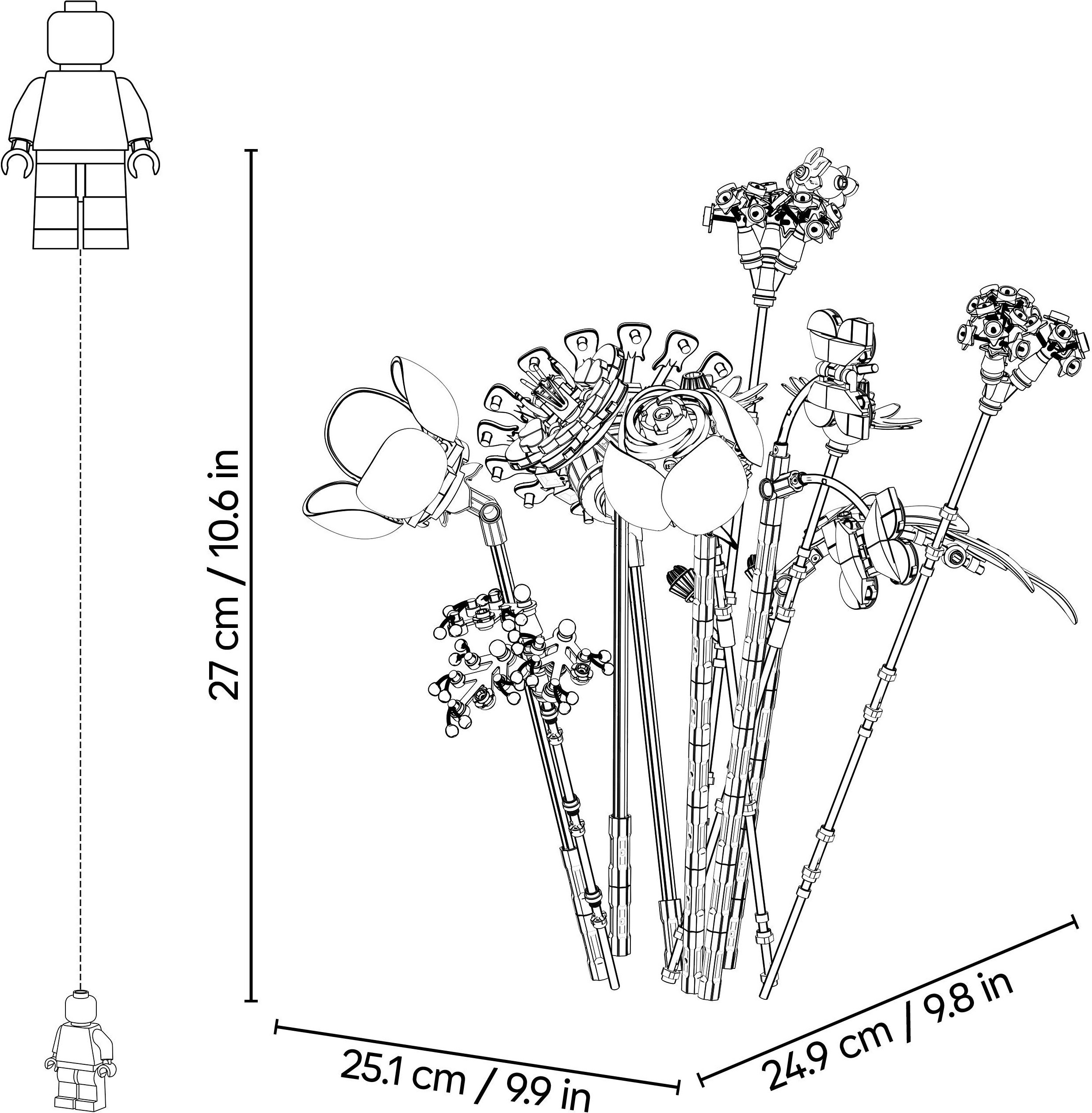 LEGO 11507 Botanicals Букет квітів Олівії Родріго фото3