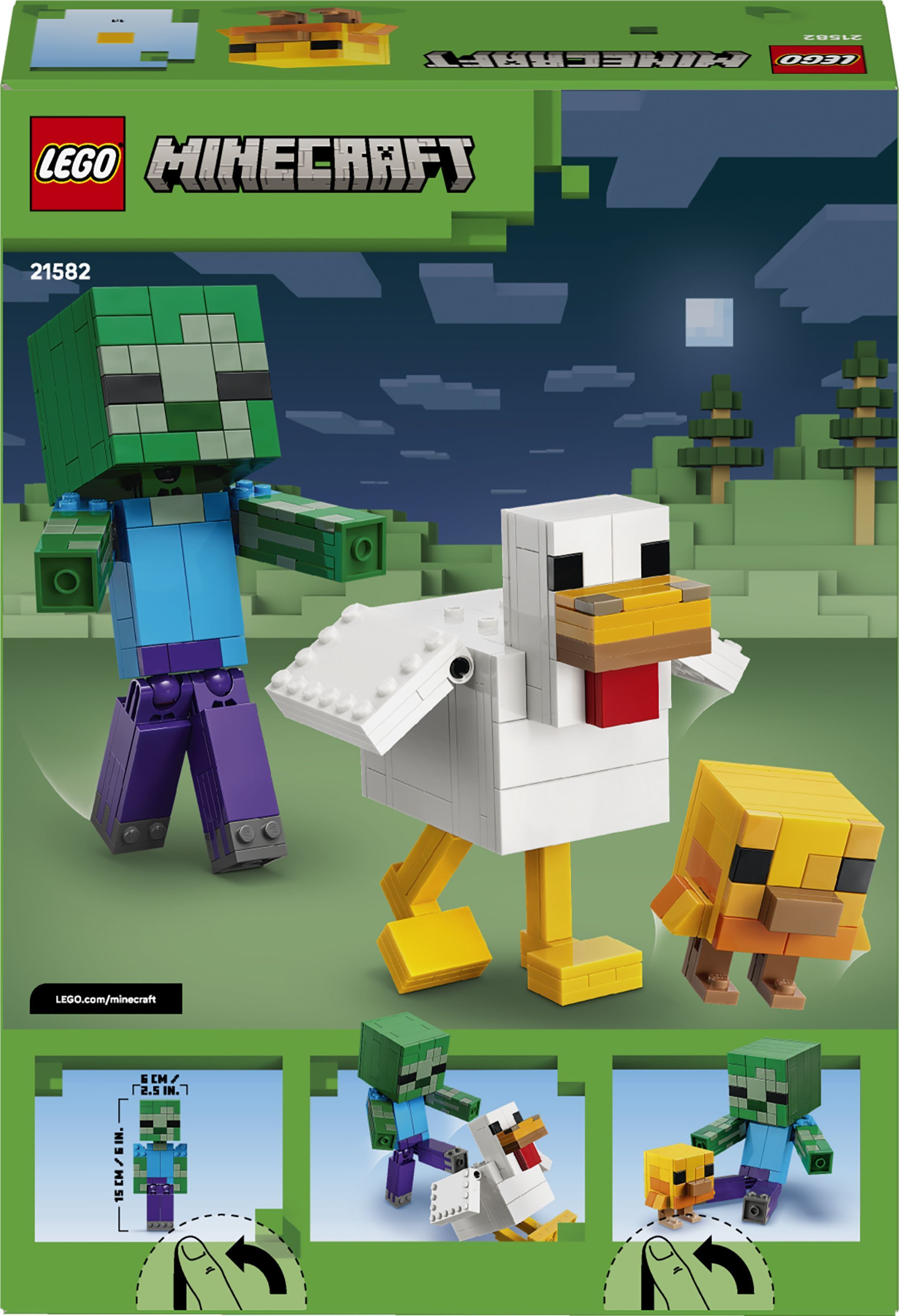 LEGO 21582 Minecraft Курячий Жокей фото15