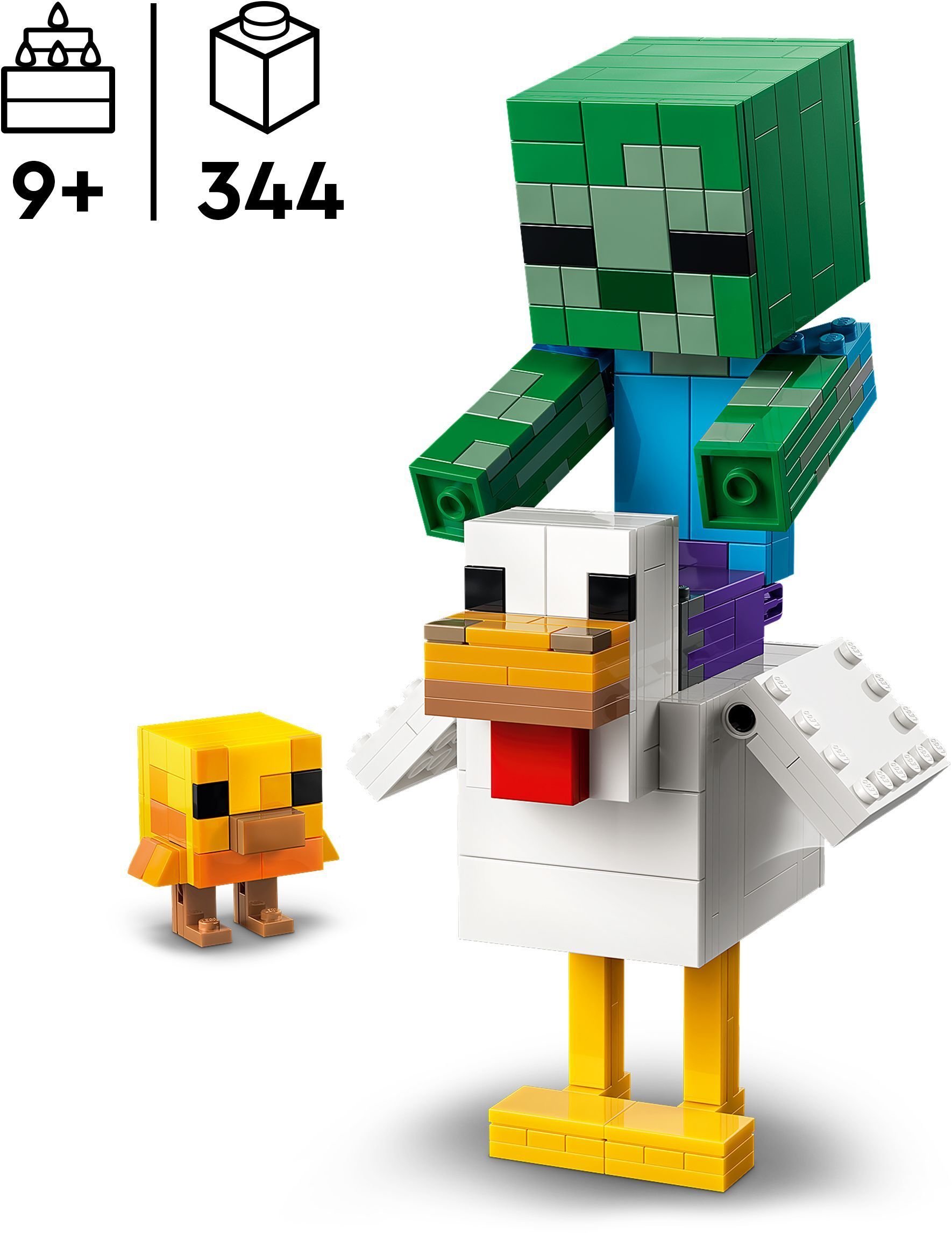 LEGO 21582 Minecraft Курячий Жокей фото2