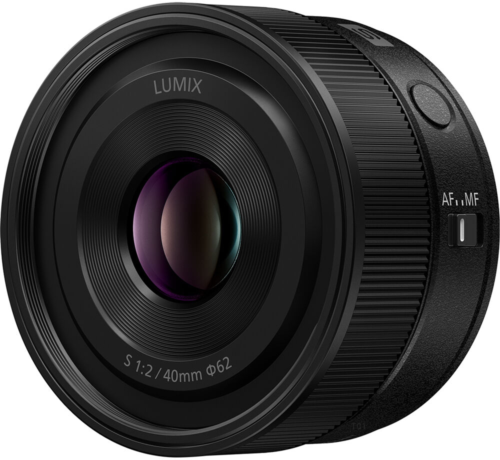 Объектив Panasonic Lumix S 40 mm f/2 Black (S-S40E-K) фото