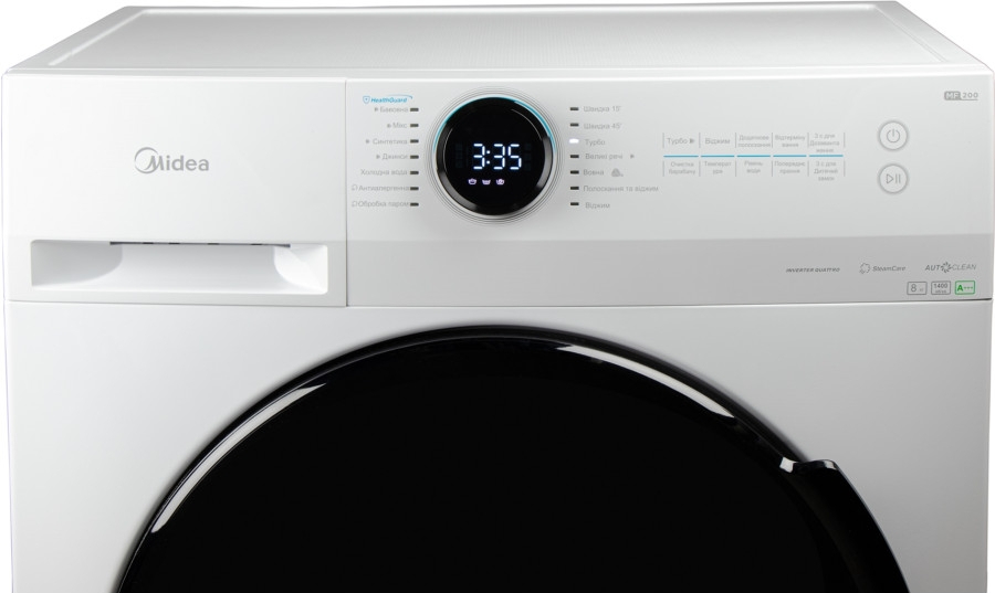 Пральна машина Midea MF200W80WB/W-UA фото5