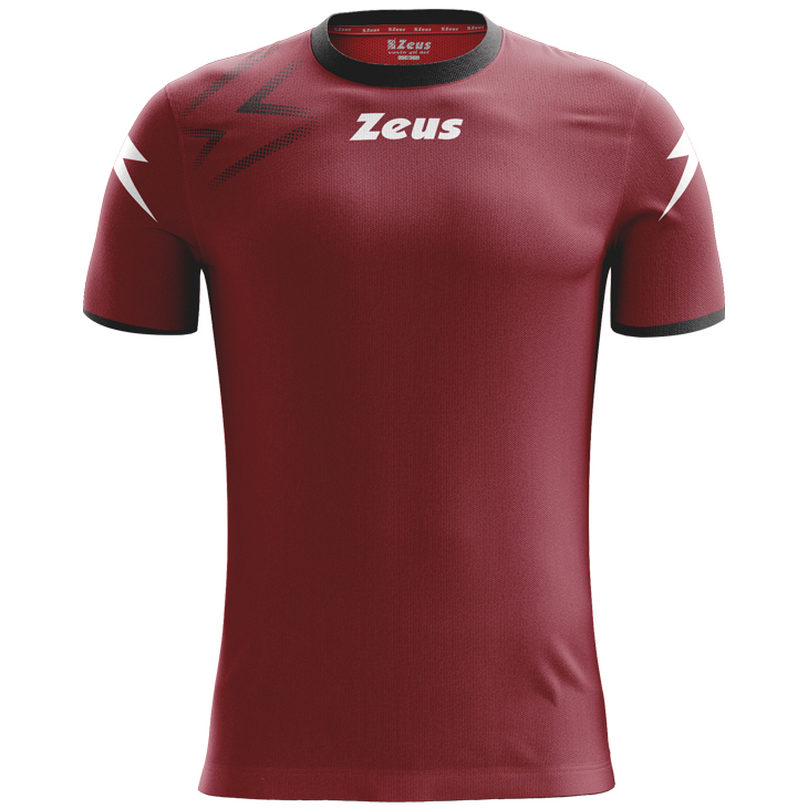 Футболка Zeus Shirt Mida Z01367 S бордова/чорна фото2