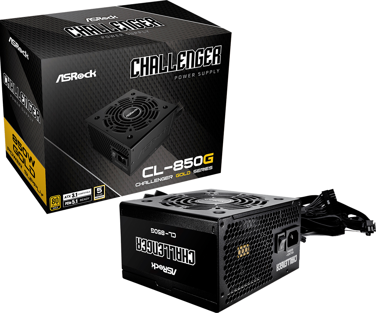 Блок питания ASROCK 850W Gold (CL-850G) фото