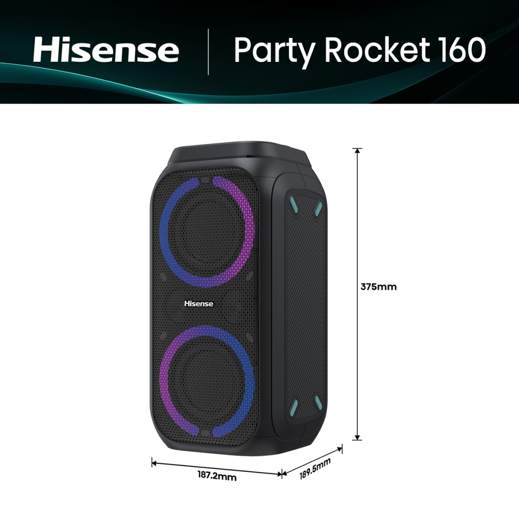 Акустическая система HISENSE PARTY ROCKET 160 фото