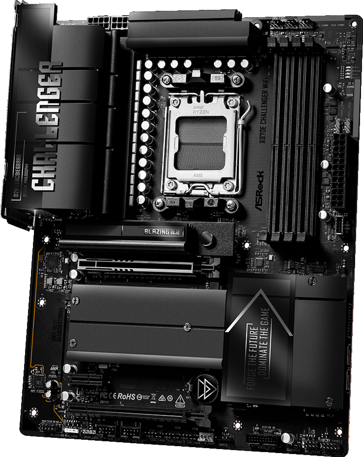 Материнська плата ASRock X870E Challenger WiFi Socket AM5 фото5