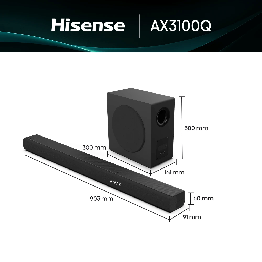 Саундбар HISENSE AX3100Q фото16