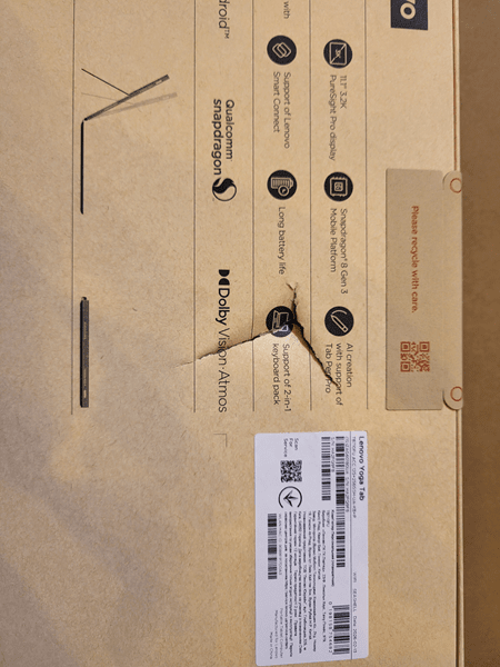 Планшет Lenovo Yoga Tab 12/256 Seashell + Keyboard&Pen (ZAG60180UA) фото2