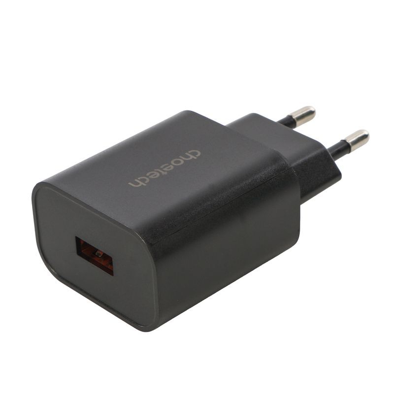 Мережевий зарядний пристрій Choetech 18W Q5003-EU-BK фото