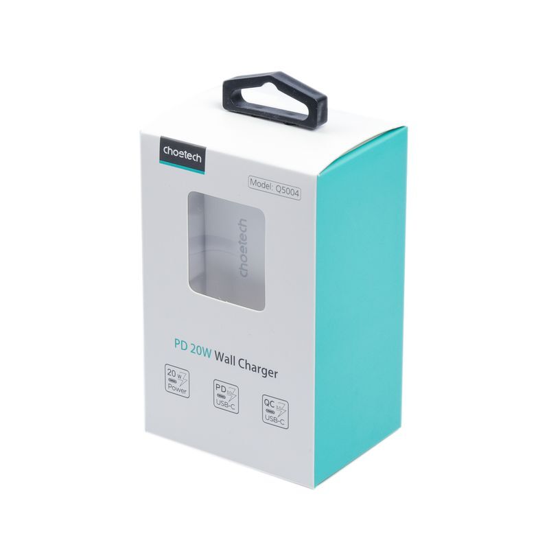 Мережевий зарядний пристрій Choetech USB-С 20W PD/QC (Q5004-EU-WH) фото