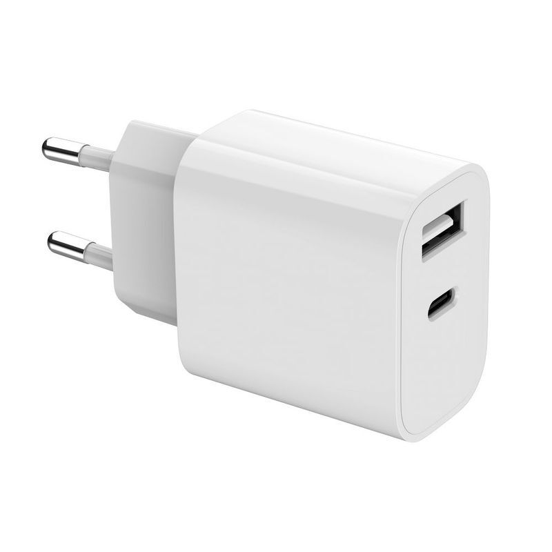 Мережевий зарядний пристрій Gembird 1xUSB-A+1xUSB-C 5V/2.4A 12W (TA-UC-2AC12-01) фото3