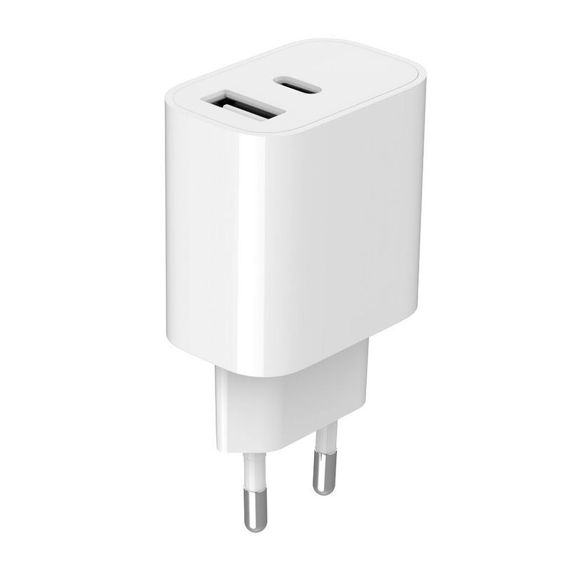 Мережевий зарядний пристрій Gembird 1xUSB-A+1xUSB-C 5V/2.4A 12W (TA-UC-2AC12-01) фото4