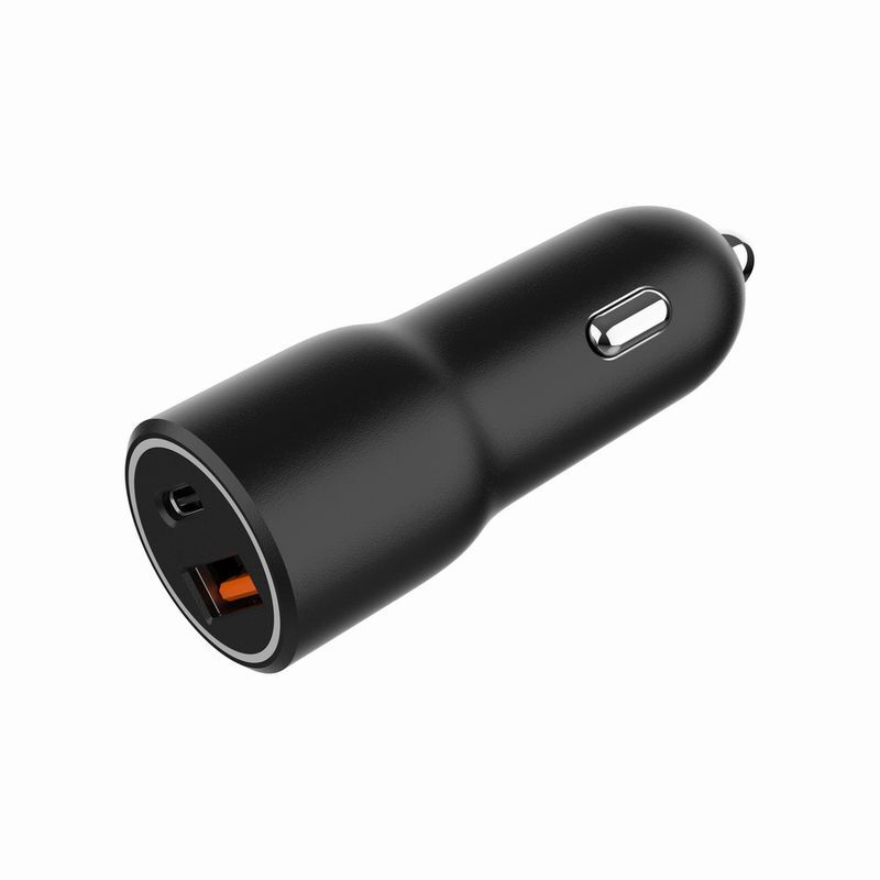 Автомобільний зарядний пристрій Gembird 1xUSB-A (18W QC3.0) + 1xUSB-C PD 20W (TA-UC-AC2PDQC38-CAR-01) фото3