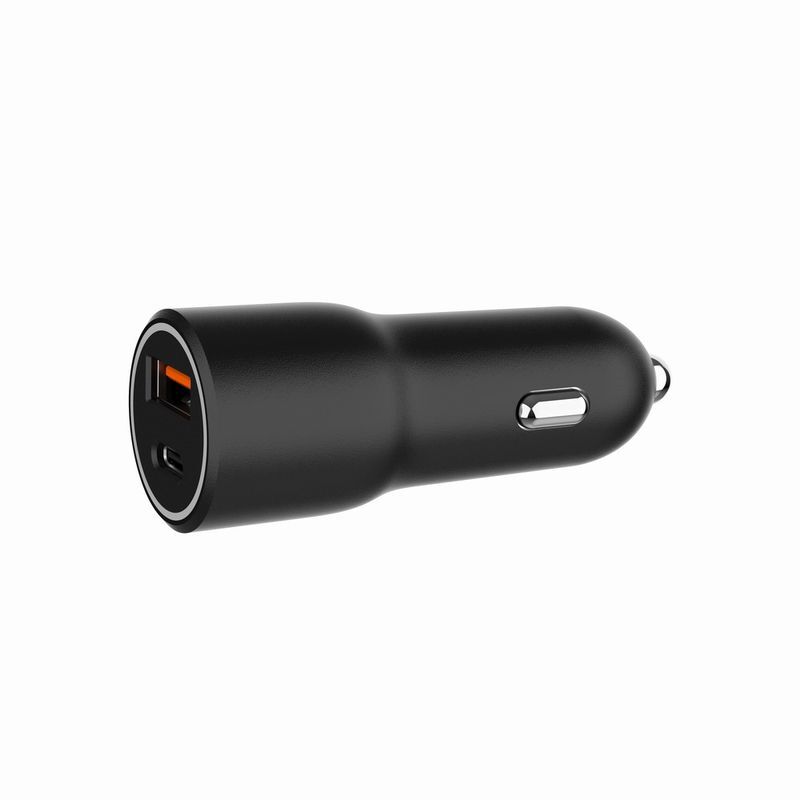 Автомобільний зарядний пристрій Gembird 1xUSB-A (18W QC3.0) + 1xUSB-C PD 20W (TA-UC-AC2PDQC38-CAR-01) фото4