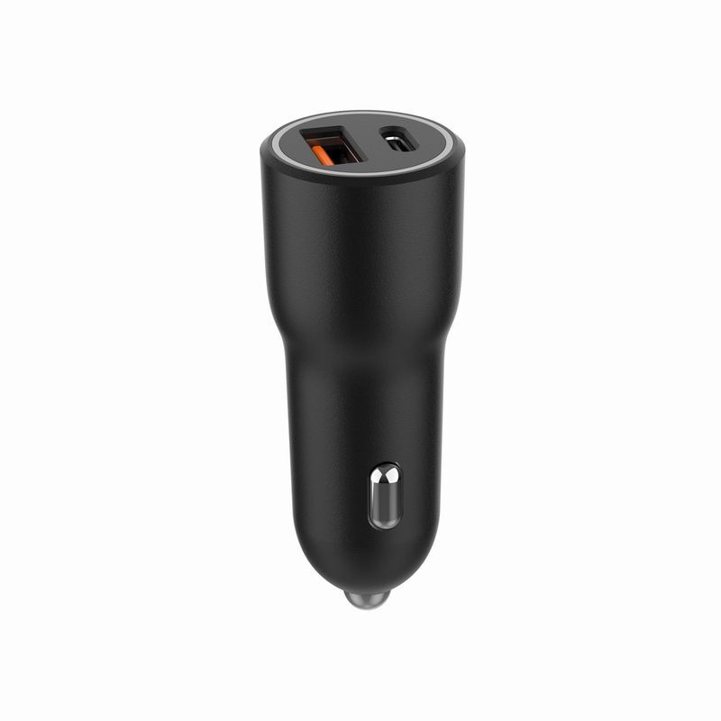 Автомобільний зарядний пристрій Gembird 1xUSB-A (18W QC3.0) + 1xUSB-C PD 20W (TA-UC-AC2PDQC38-CAR-01) фото7