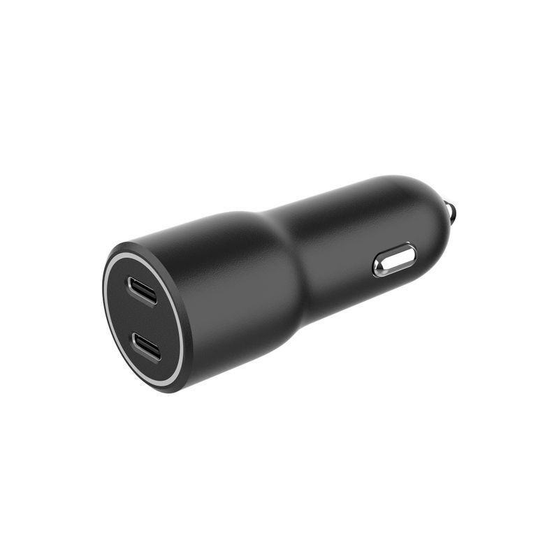 Автомобільний зарядний пристрій Gembird 2xUSB-C PD 20W (TA-UC-C2PD40-CAR-01) фото2