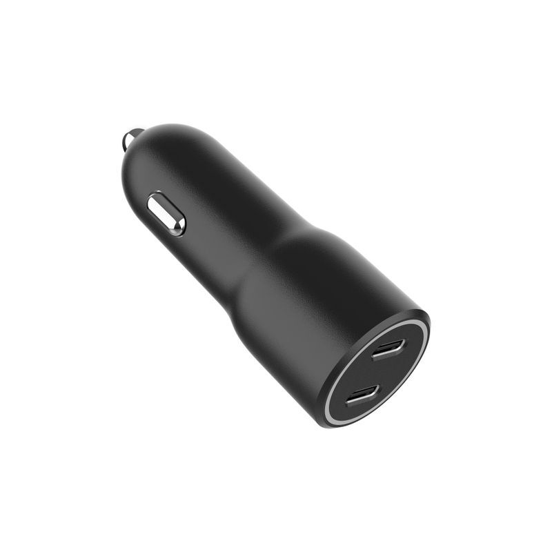 Автомобільний зарядний пристрій Gembird 2xUSB-C PD 20W (TA-UC-C2PD40-CAR-01) фото3