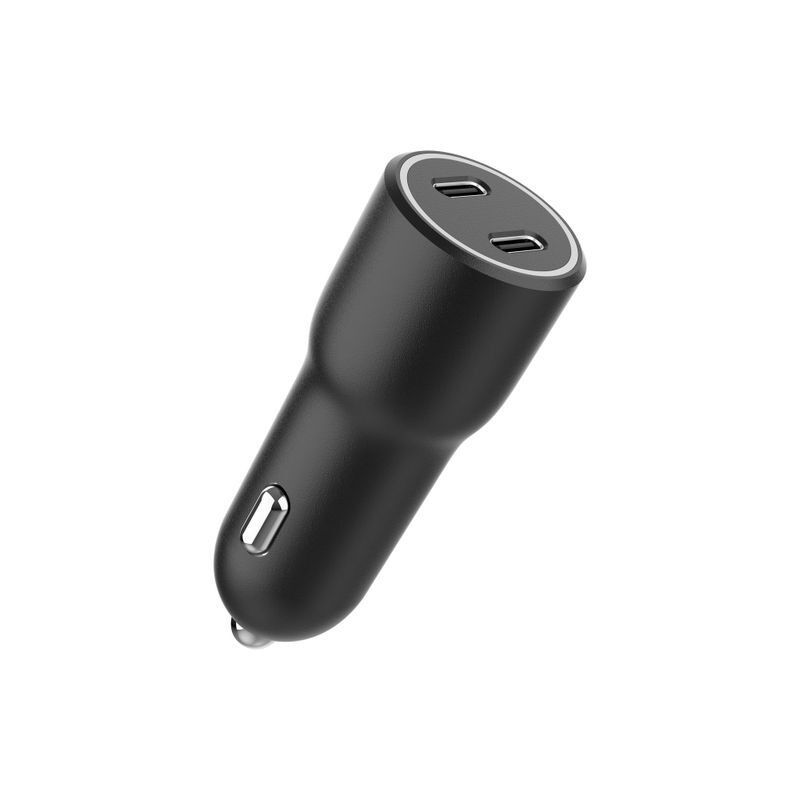Автомобільний зарядний пристрій Gembird 2xUSB-C PD 20W (TA-UC-C2PD40-CAR-01) фото5