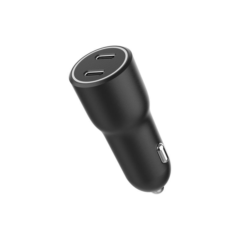 Автомобільний зарядний пристрій Gembird 2xUSB-C PD 20W (TA-UC-C2PD40-CAR-01) фото6