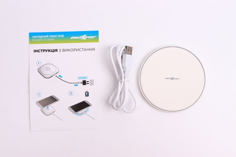 Беспроводное зарядное устройство MAXXTER M-QIF-03 фото4