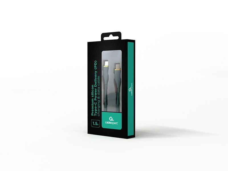 Кабель Cablexpert USB 2.0 C-папа/C-папа 1.5 м (CC-USB2S-CMCM-1.5M-G) фото2