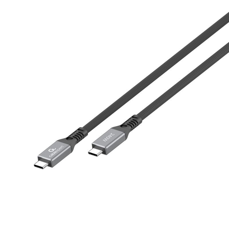 Кабель Cablexpert USB4 40Gbps, 240W (48V5A) 0.3 м (CCBP-USB4-CMCM240-0.3M) фото2