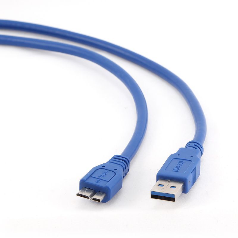Кабель Cablexpert USB 3.0 - MicroUSB 5pin 0.5 м (CCP-mUSB3-AMBM-0.5M) фото2