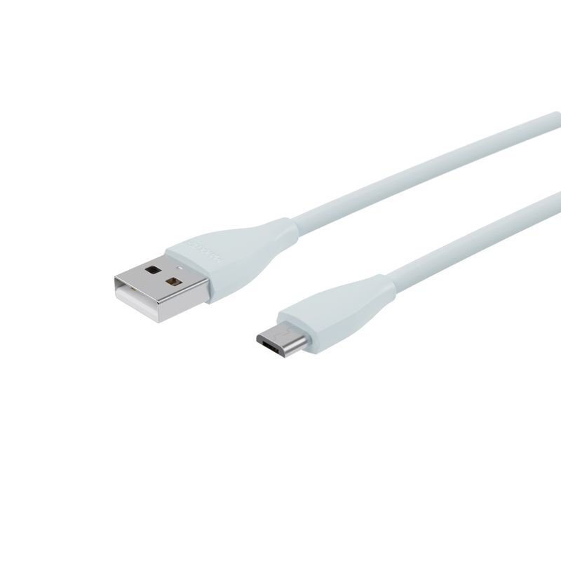 Кабель Maxxter USB-microUSB 1м Grey (UB-M-USB-01MG) фото2