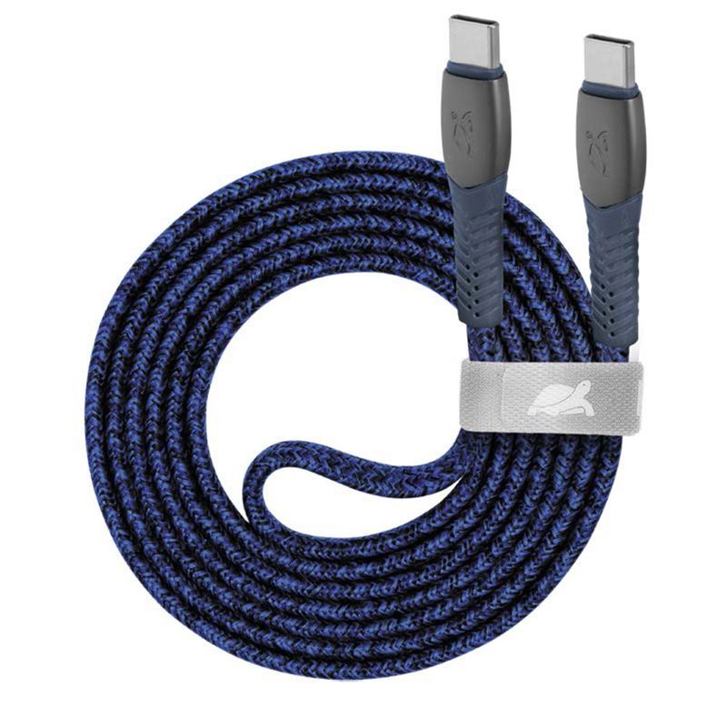 Кабель RIVACASE USB Type-C PS6105 BL12 Blue фото3