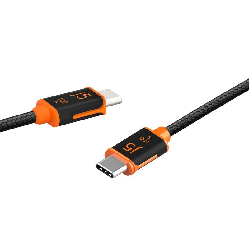 Кабель J5create USB 2.0 480Mbps, 100W (20V5A) 3 м (JUCX25L30-N) фото2