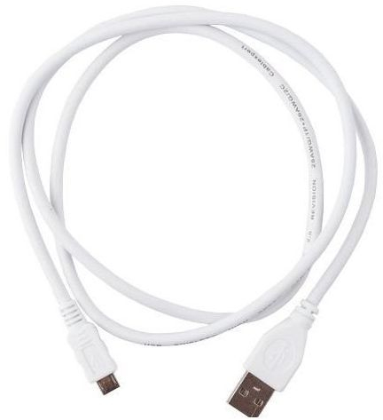 Кабель Cablexpert USB 2.0 - MicroUSB Premium White 1m (CCP-mUSB2-AMBM-W-1M) фото3