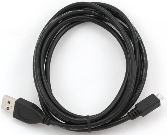 Кабель Cablexpert microUSB - USB 3 м (CCP-mUSB2-AMBM-10) фото