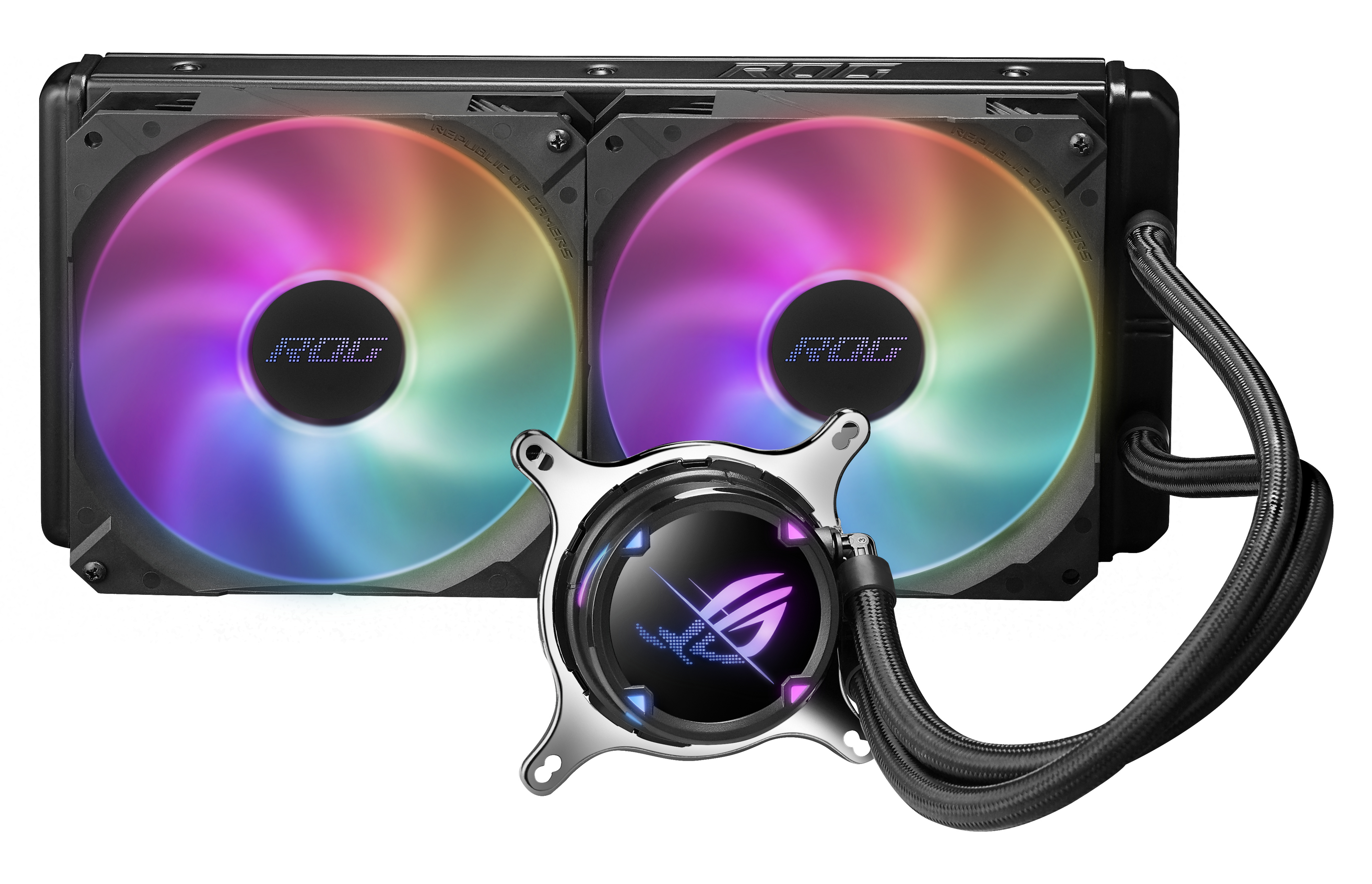 Система рідинного охолодження Asus ROG STRIX LC II 280 ARGB (90RC00C1-M0UAY1) фото7