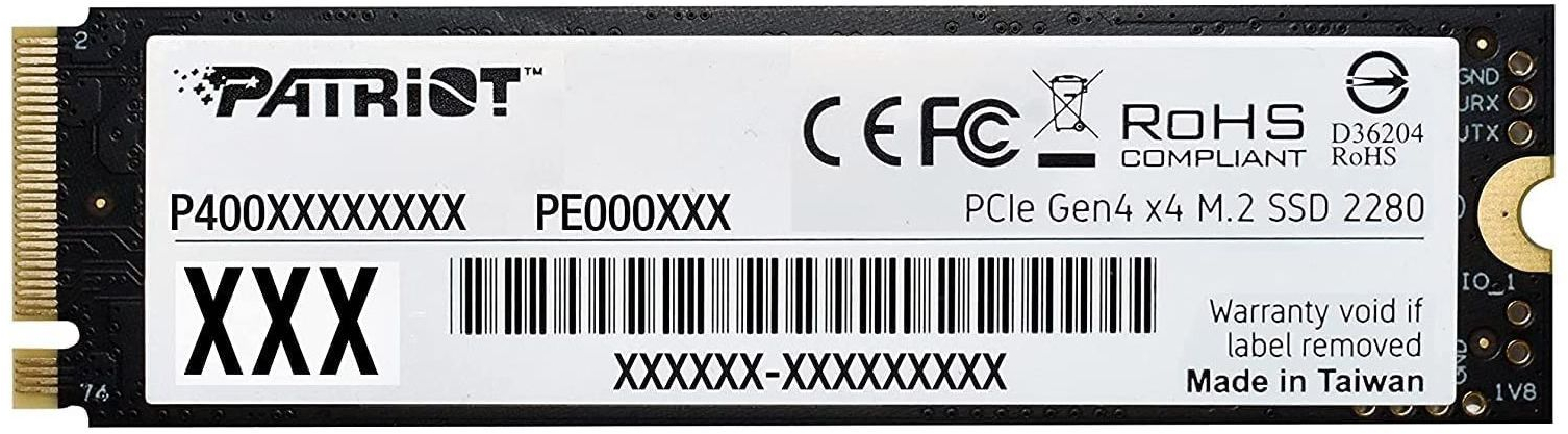 SSD накопитель PATRIOT P400 Lite 500GB M.2 TLC (P400LP500GM28H) фото5