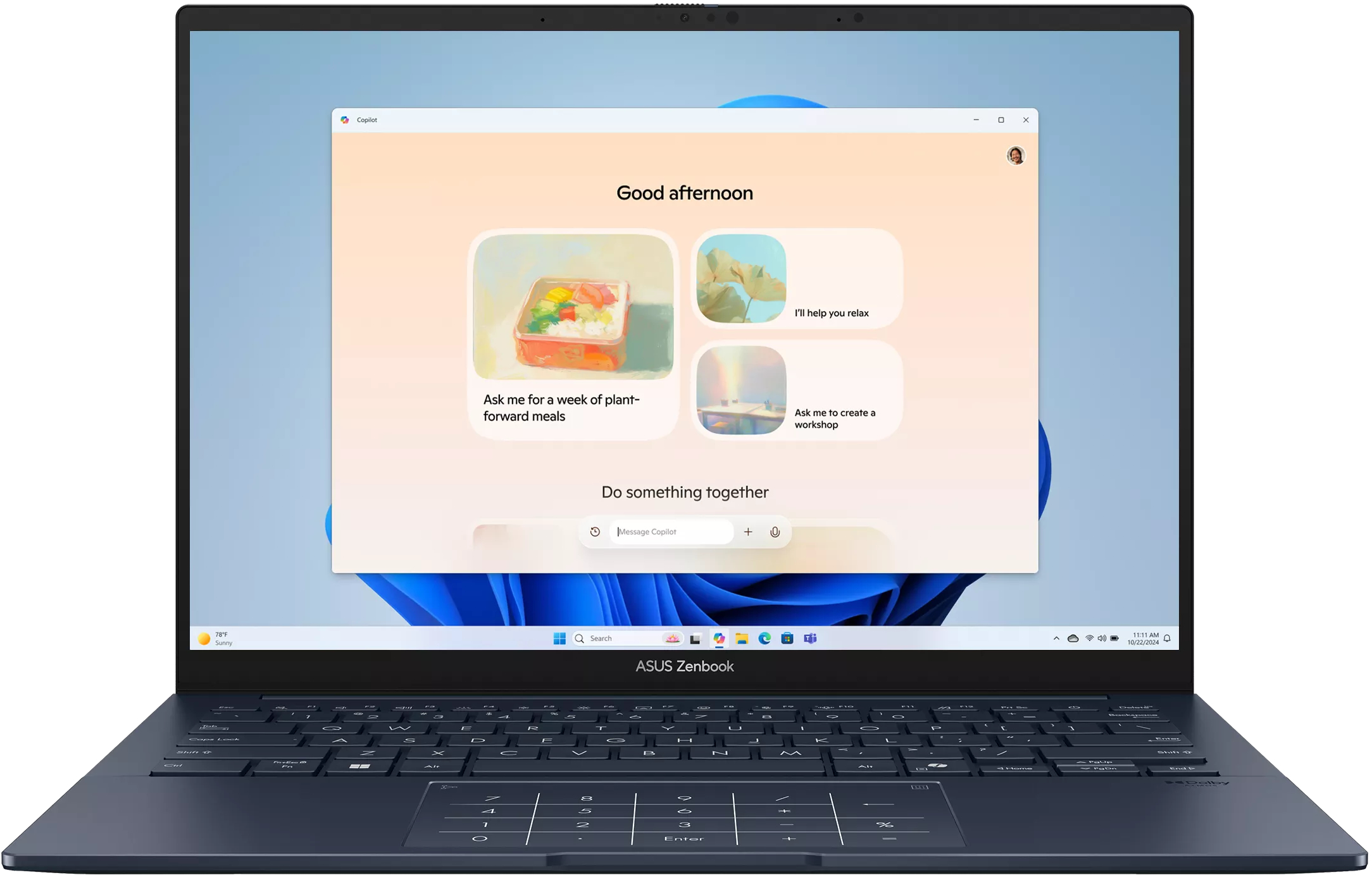 Ноутбук ASUS Zenbook 14 UX3405CA-ST781X (90NB14W1-M015D0) фото
