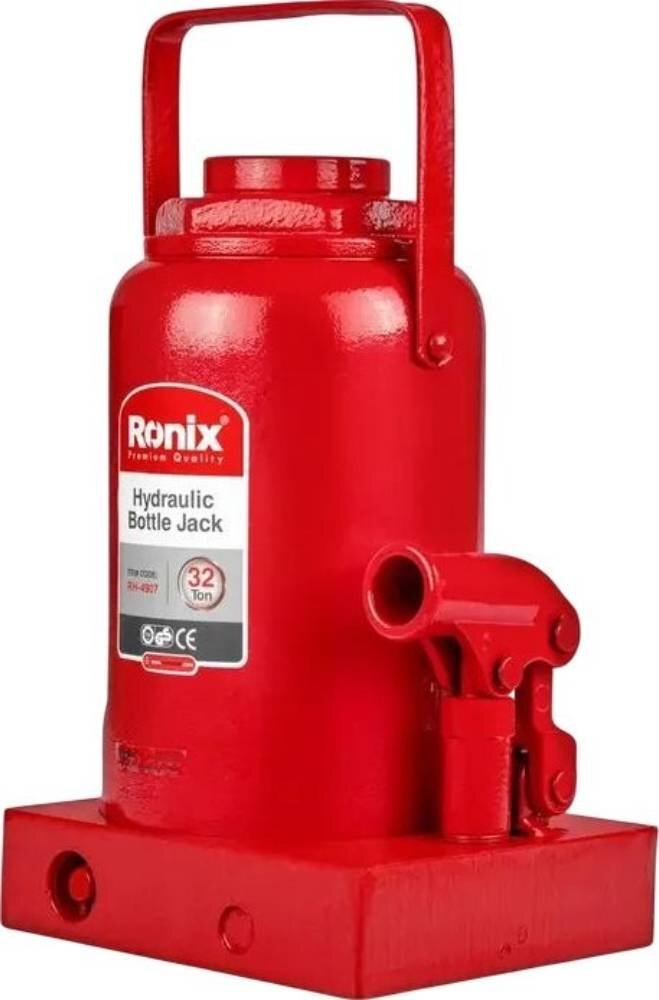 Домкрат гідравлічний пляшковий Ronix, 32 т, професійний (RH-4907) фото2