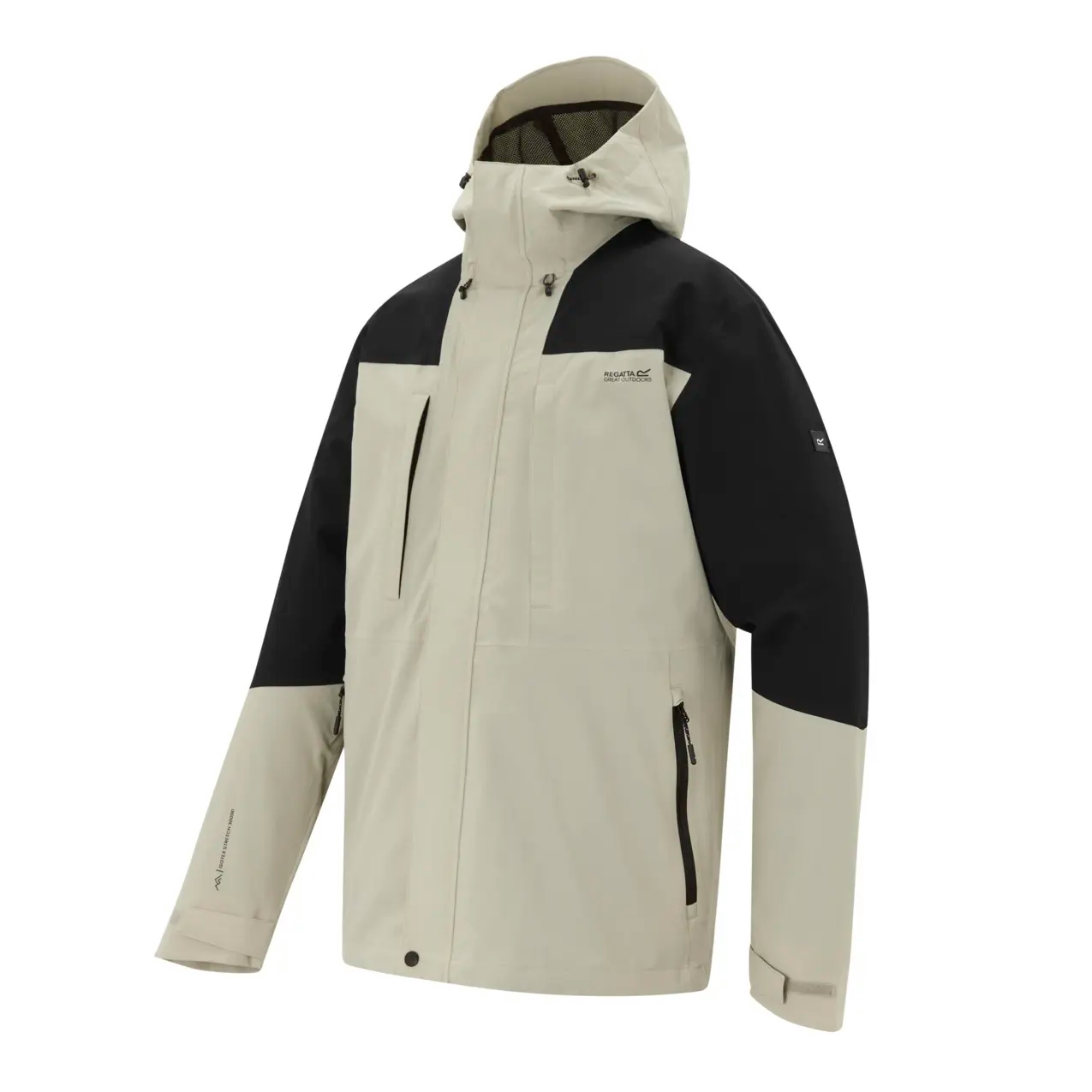 Куртка мужская Regatta Freesdale RMW461-08D XL сіра/чорна фото4