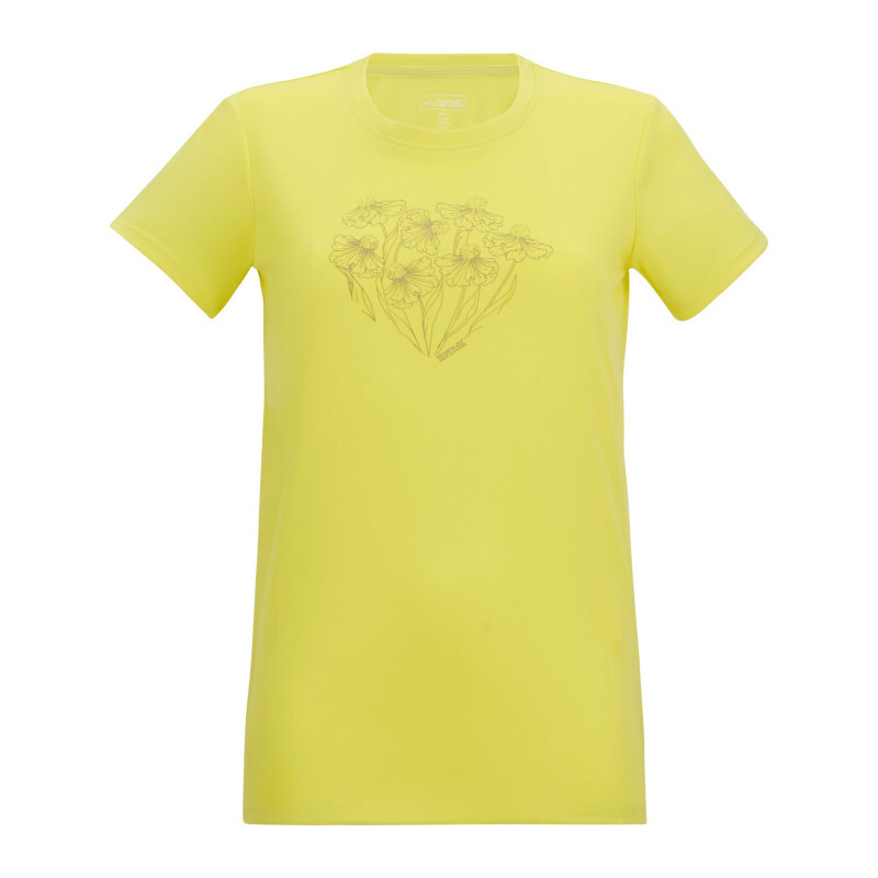 Футболка спортивная женская Regatta Women'sFingal RWT370-ZYP 34 желтая фото3