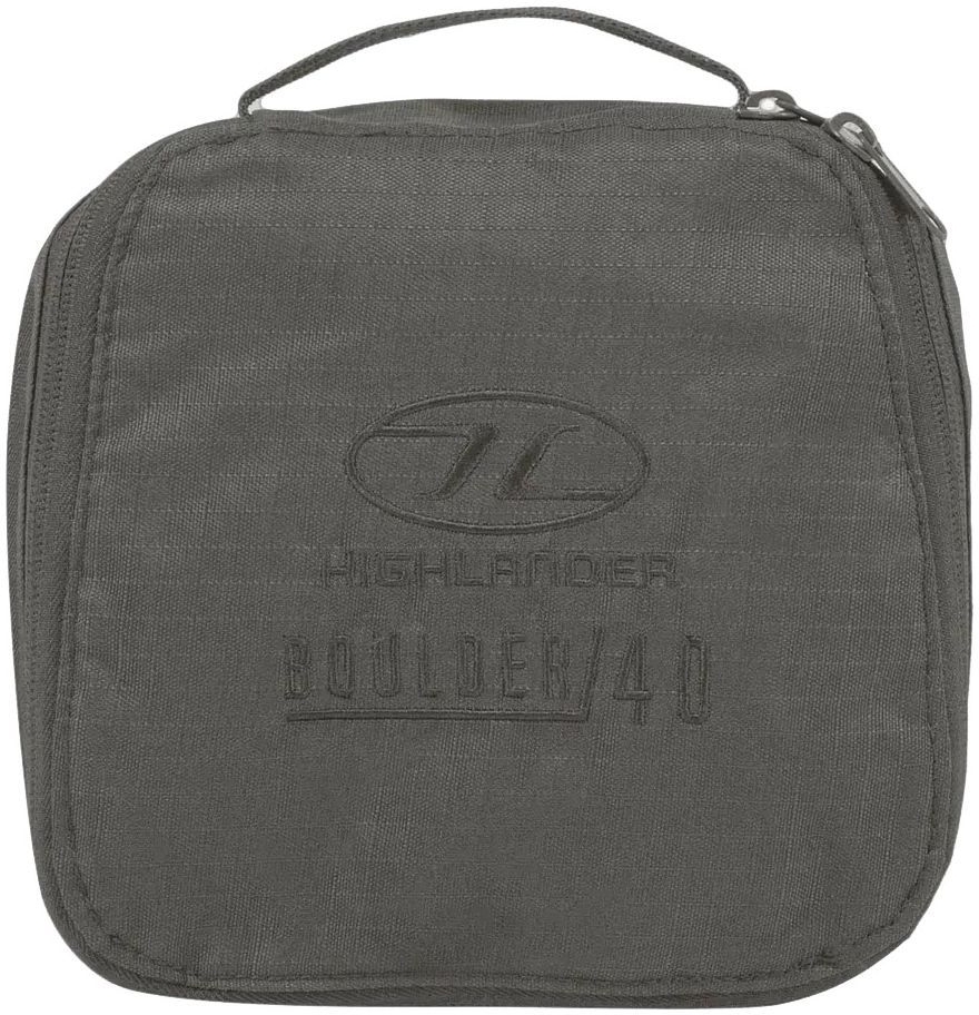 Сумка дорожная Highlander Boulder Holdall 40L Black (RUC269-BK) фото3