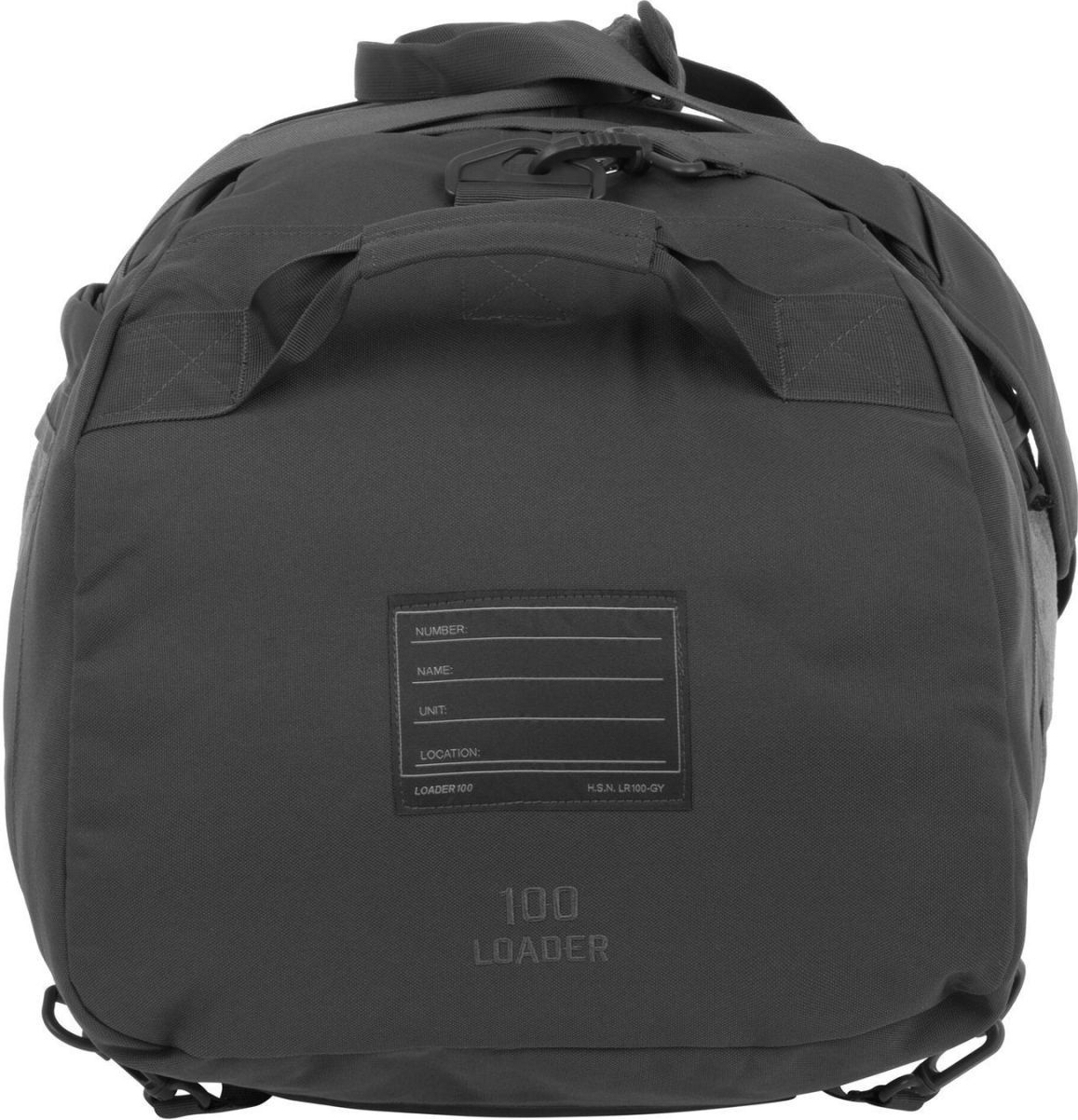 Сумка дорожная Highlander Loader 100L Dark Grey (LR100V2-DGY) фото4