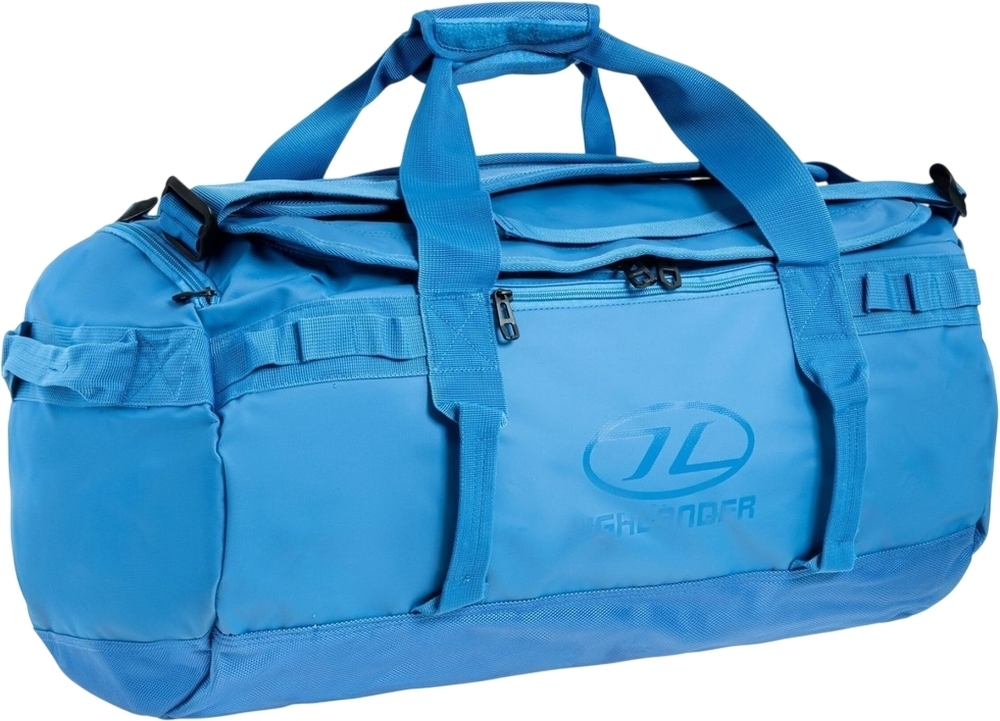Сумка дорожная водозащитная Highlander Storm Kitbag 45L Blue (DB122-BL) фото4