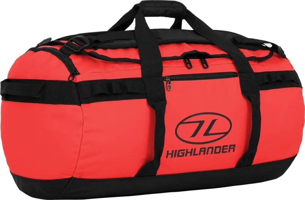 Сумка дорожная водозащитная Highlander Storm Kitbag 65L Red (DB123-RD) фото