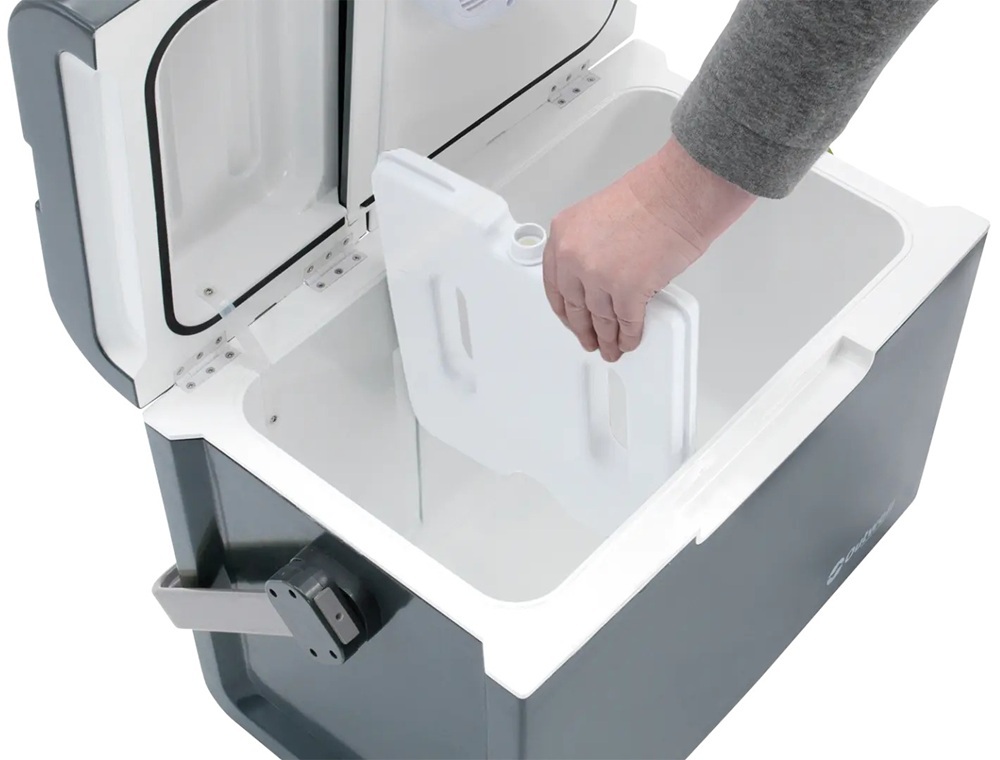 Автохолодильник Outwell Coolbox ECOcool 24L 12V/230V Slate Grey (590240) фото3