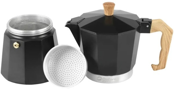 Кавоварка туристична Outwell Brew Espresso Maker L Black (651341) фото3