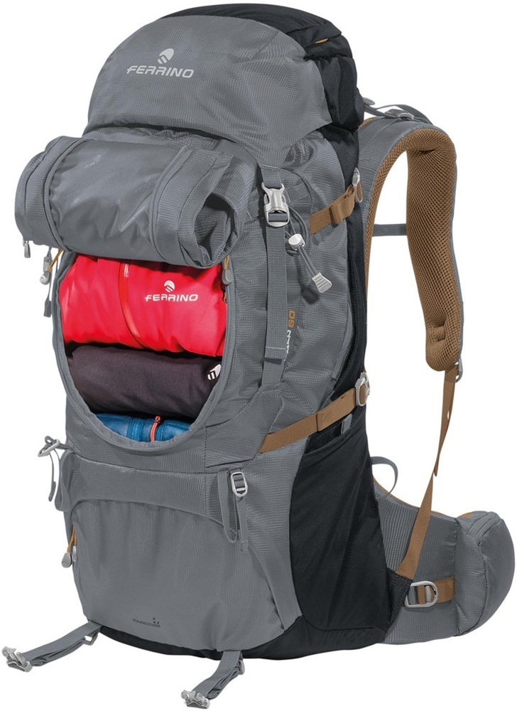 Рюкзак туристичний Ferrino Transalp 60L Grey (75006MDD) фото3