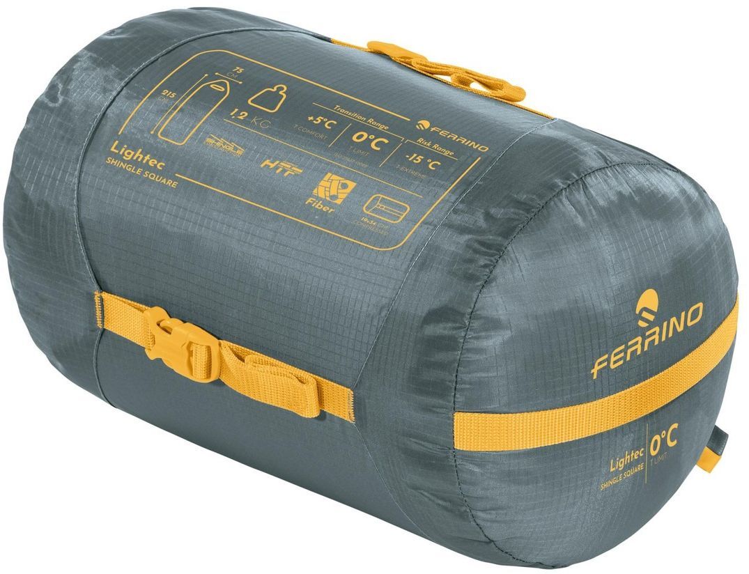 Спальный мешок Ferrino Lightech Shingle SQ 0°C Dark Green Left (86266RVVS) фото2