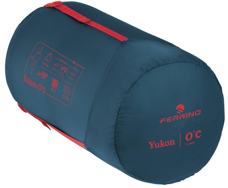 Спальный мешок Ferrino Yukon +0°C Red-Blue (86382RRB) фото
