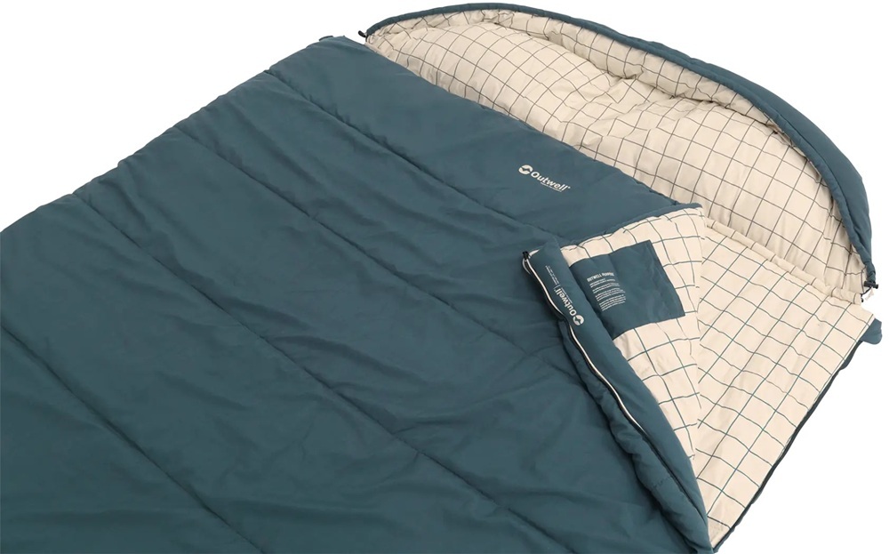 Спальний мішок Outwell Camper Lux Double Blue -1°C (230505) фото3