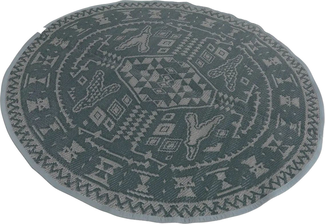 Коврик для пикника Easy Camp Bilberry Round Carpet 150 cm (180139) фото2
