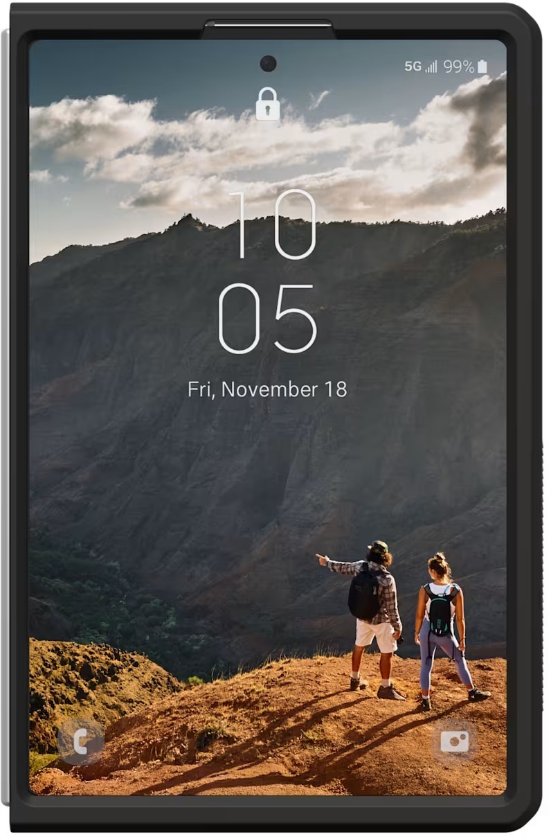 Чехол UAG для Samsung Galaxy Fold8, Mouve with Magnet, Ash (214562113131) фото4