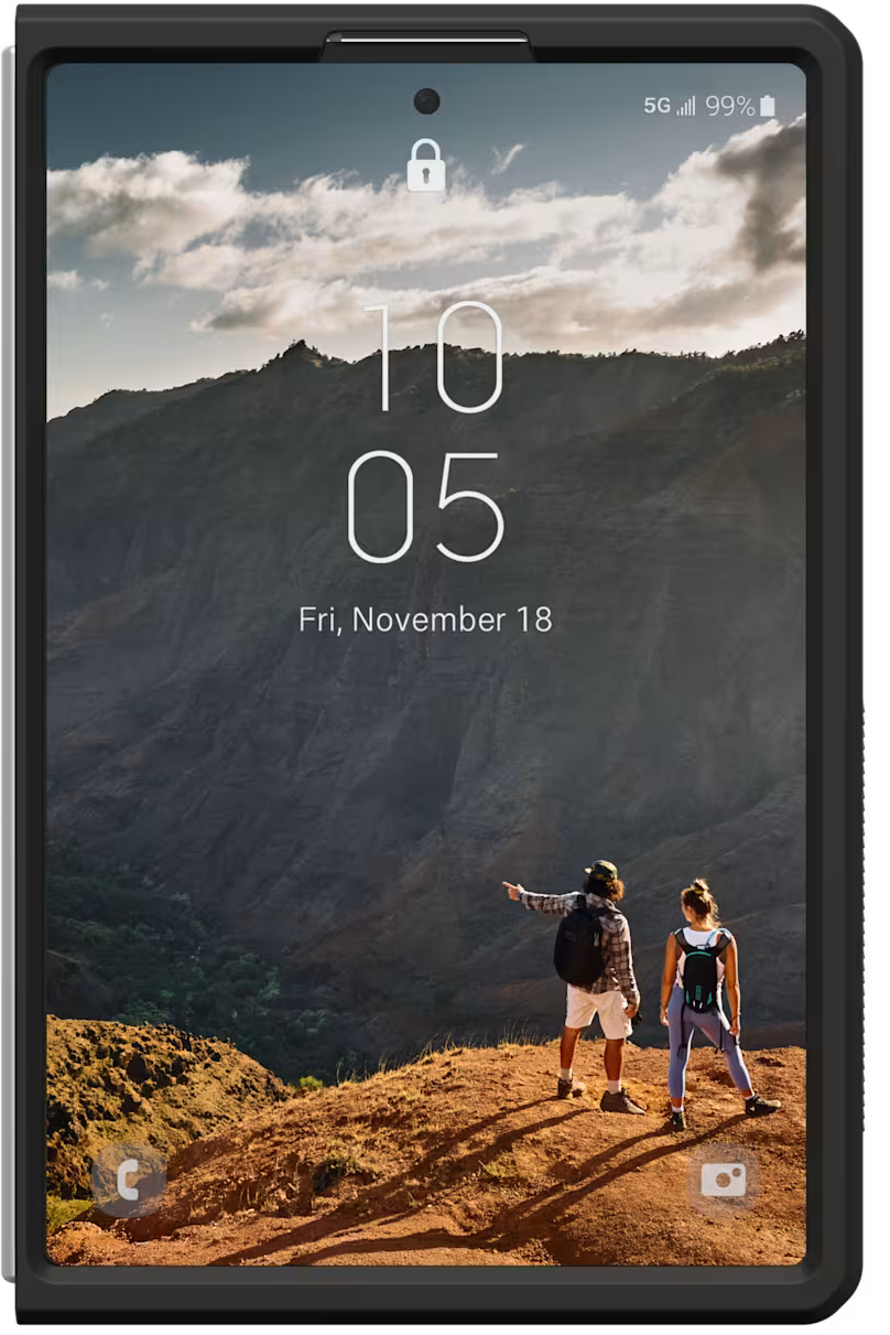 Чехол UAG для Samsung Galaxy Fold8, Mouve with Magnet, Ice (214562114343) фото4